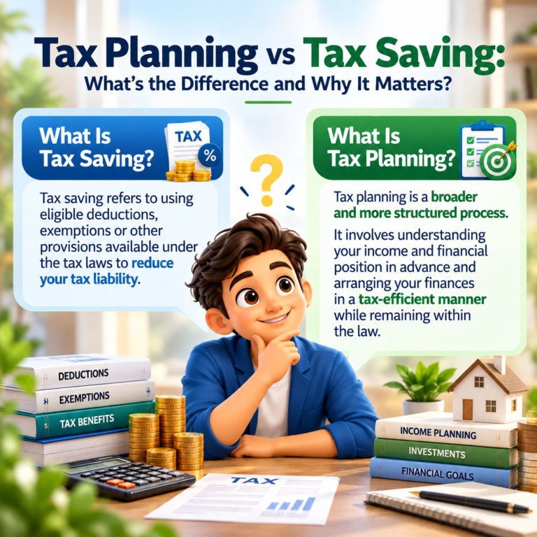 tax planning vs tax saving