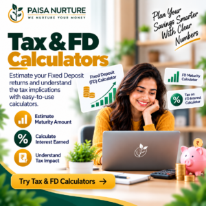 Tax & FD Calculators